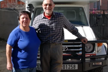 RB042.07 Marcel und Marie  CH  La Paz 18.07.2007 RB042.07 Marcel und Marie  CH  La Paz 18.07.2007