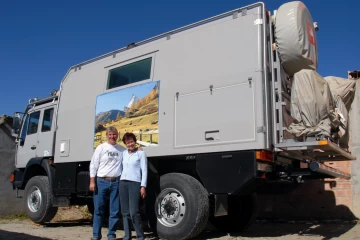 RB043.07 Peter und Ruth  CH  La Paz 18.07.2007 RB043.07 Peter und Ruth  CH  La Paz 18.07.2007