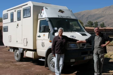 RB045.07 Walter und Christa  D  Ruinas Raychi 03.08.2007 RB045.07 Walter und Christa  D  Ruinas Raychi 03.08.2007