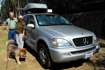 Rb082.09EC John und Sharon  USA  Ingapirca  EC  30.10.2009 Rb082.09EC John und Sharon  USA  Ingapirca  EC  30.10.2009