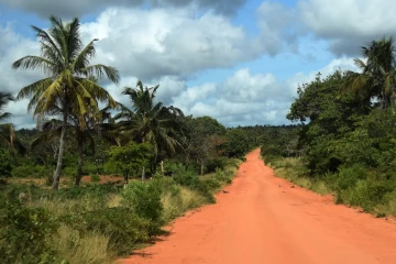 2016 03 Mosambik 002 Zufahrt zur Morrungulo Beach