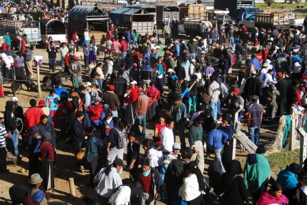 Ecuador - Otavalo Markt: Oktober 2009
